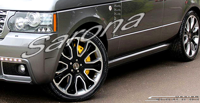 Custom Range Rover HSE  SUV/SAV/Crossover Side Skirts (2003 - 2012) - $890.00 (Part #RR-004-SS)